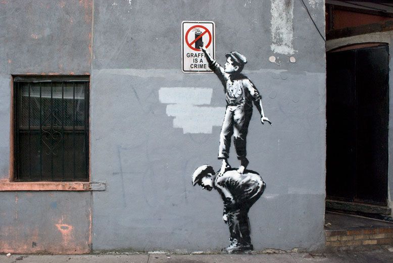 Vandalism or art? Graffiti straddles both worlds