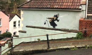 Banksy Aachoo Artwork